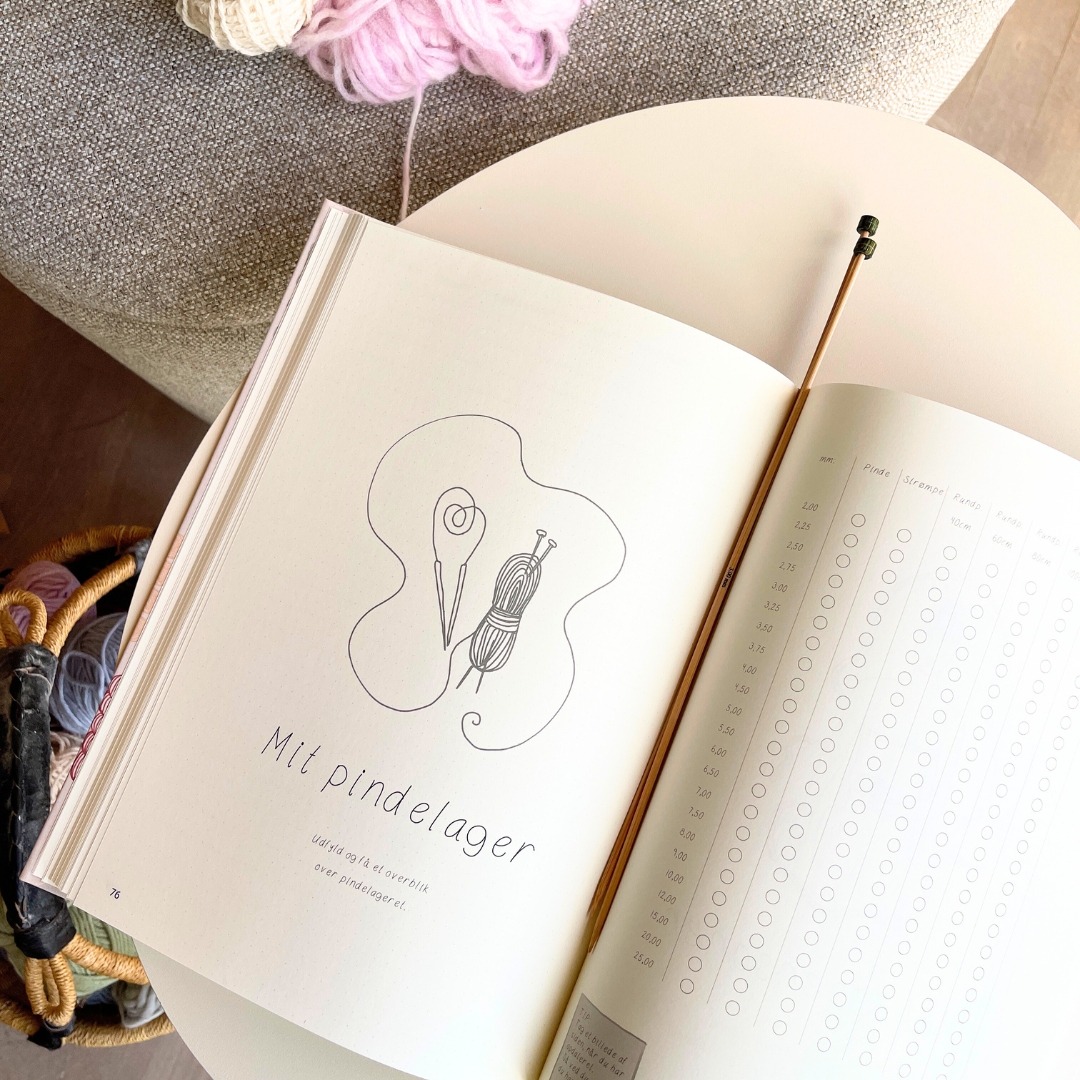 min strikkedagbog