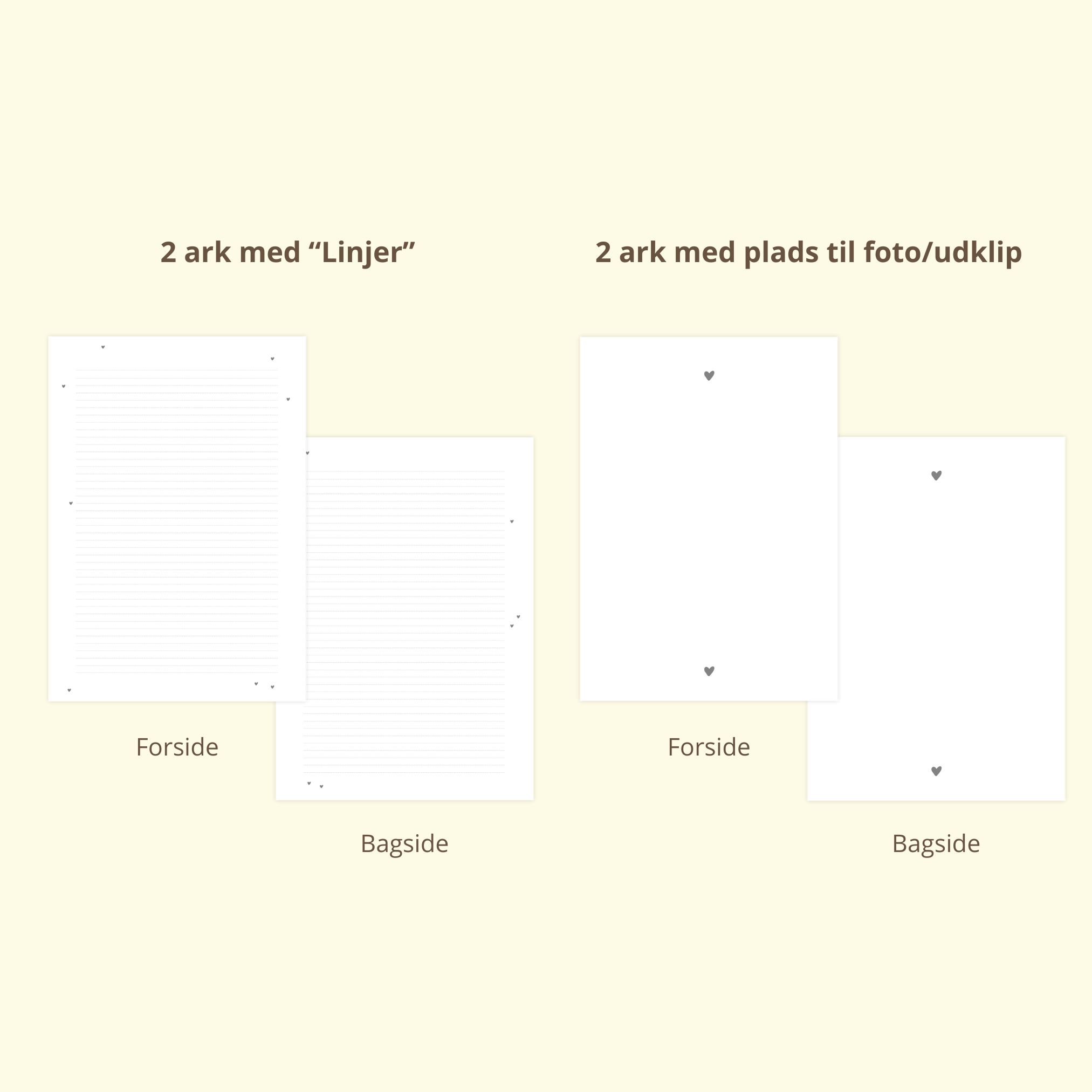 ekstra sider 48 sider (a4)
