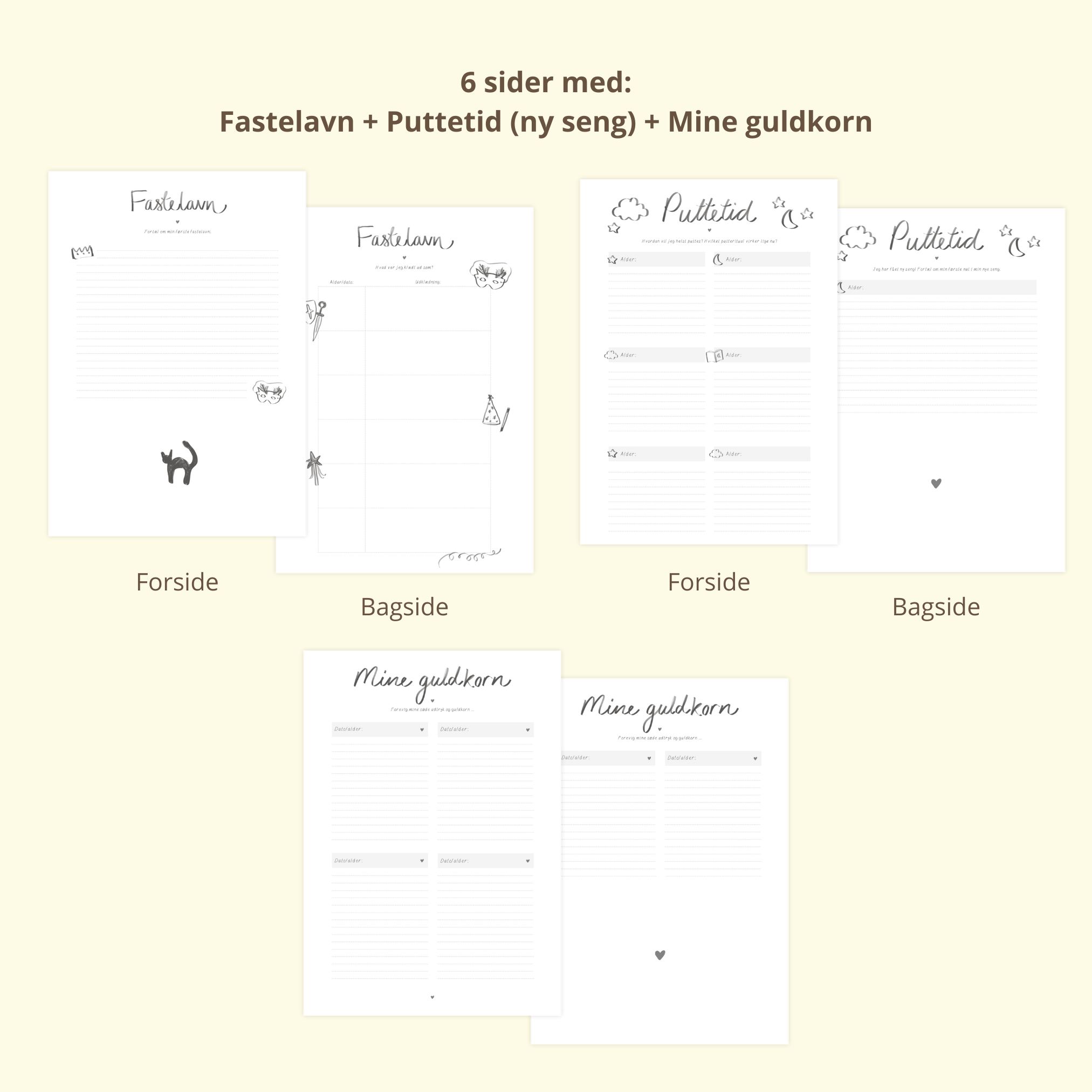 ekstra sider 48 sider (a4)