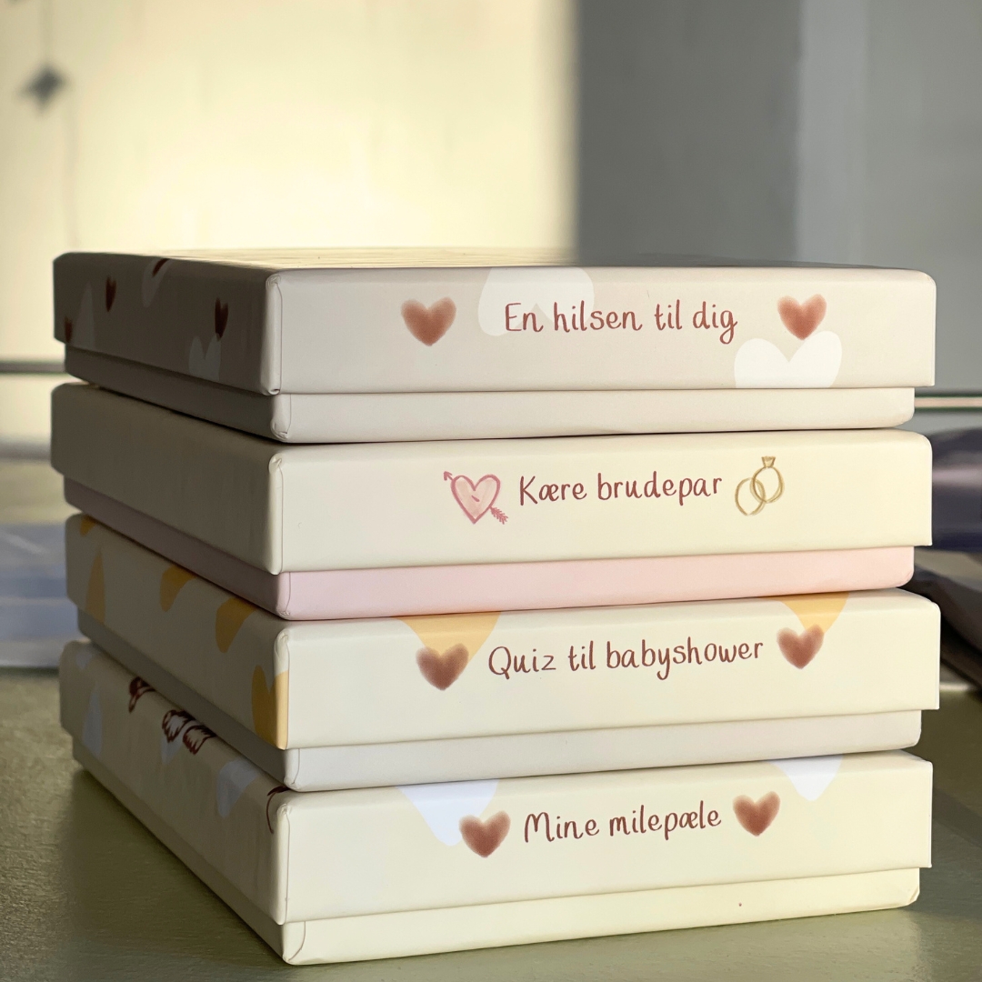 mindekort quiz til babyshower (20 stk)
