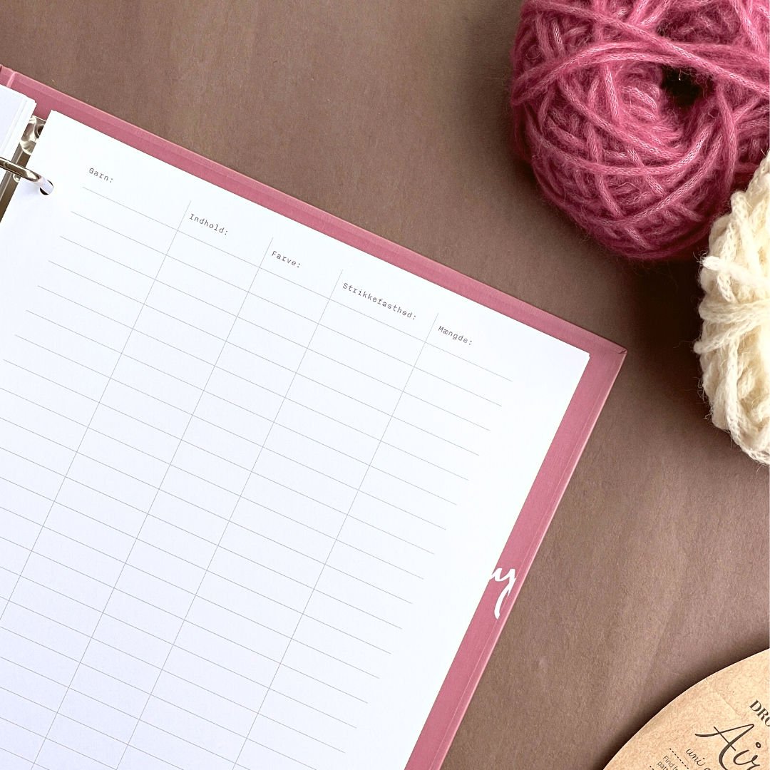 min store strikkedagbog 6