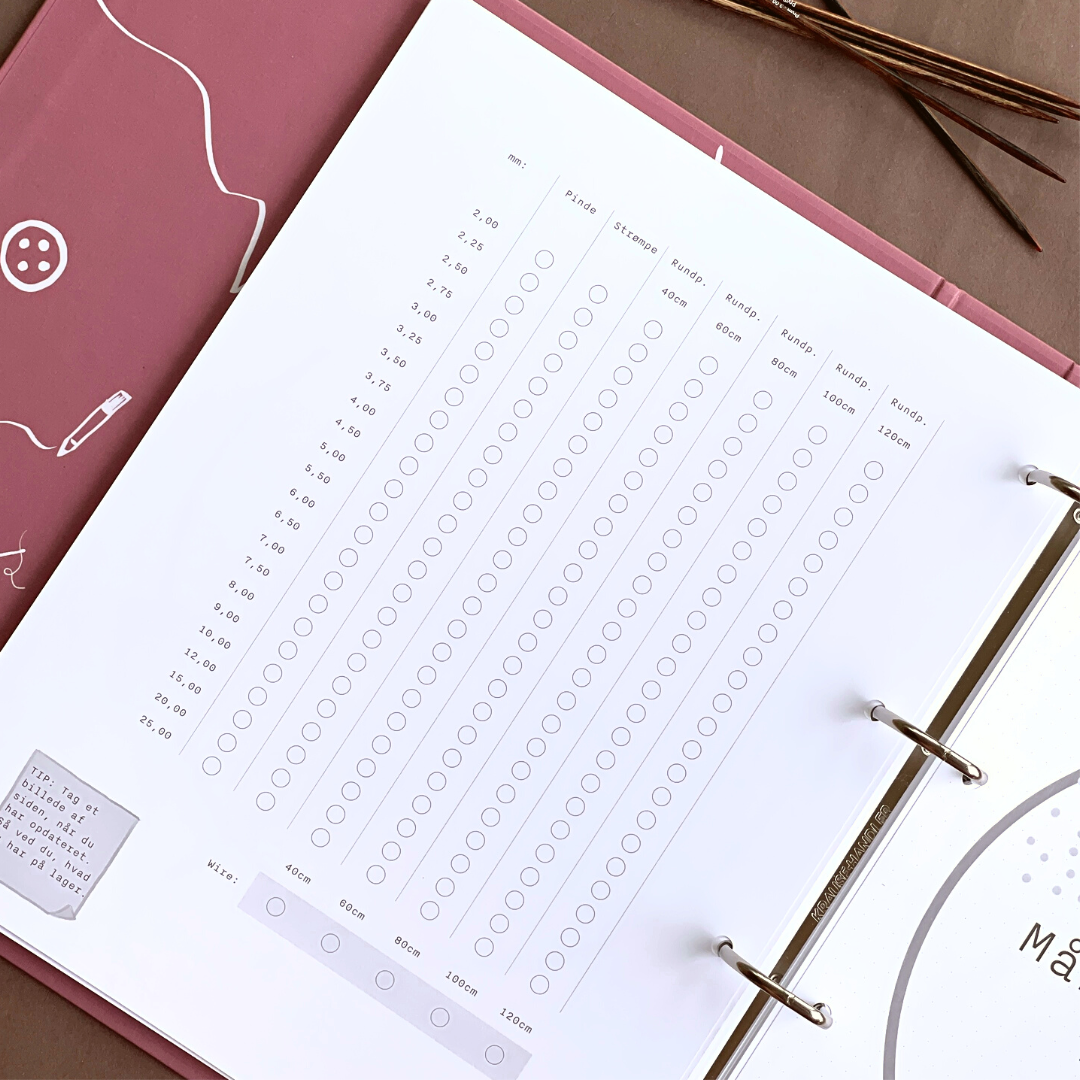 min store strikkedagbog 8