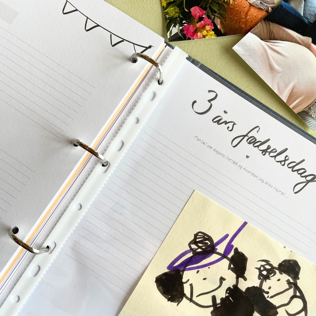 barnets bog (rosa m. hjerter limited edition)