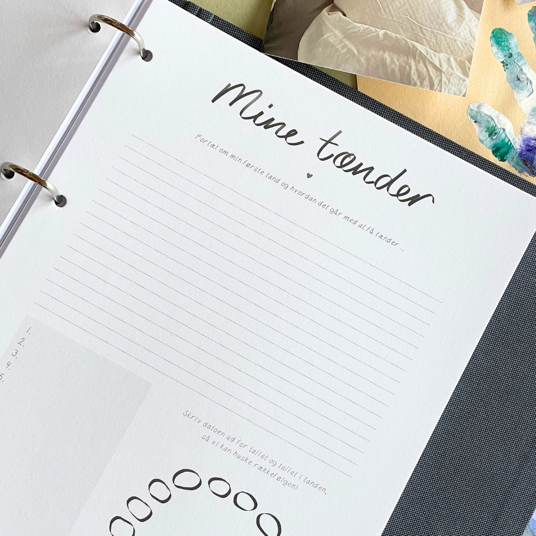 barnets bog (rosa m. hjerter limited edition)