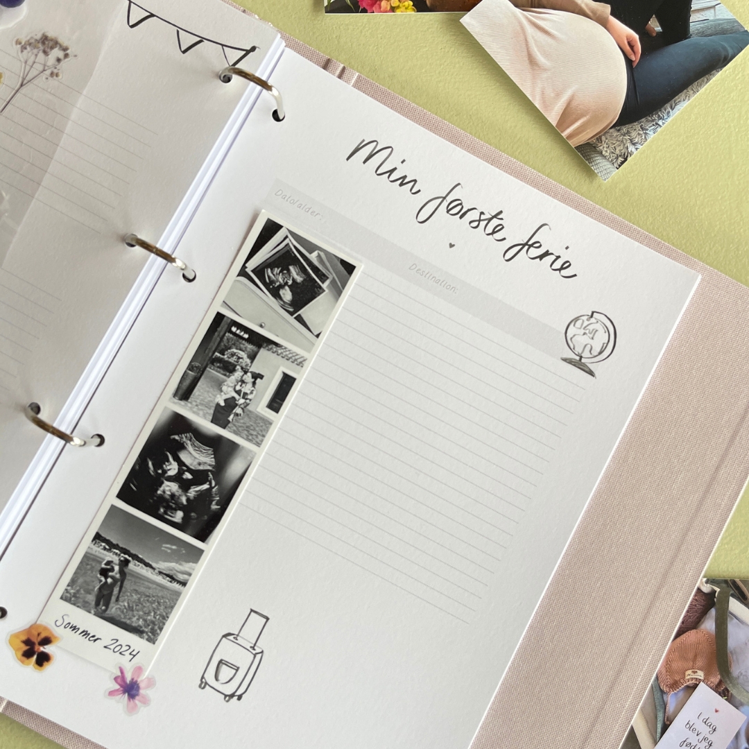 barnets bog (rosa m. hjerter limited edition)