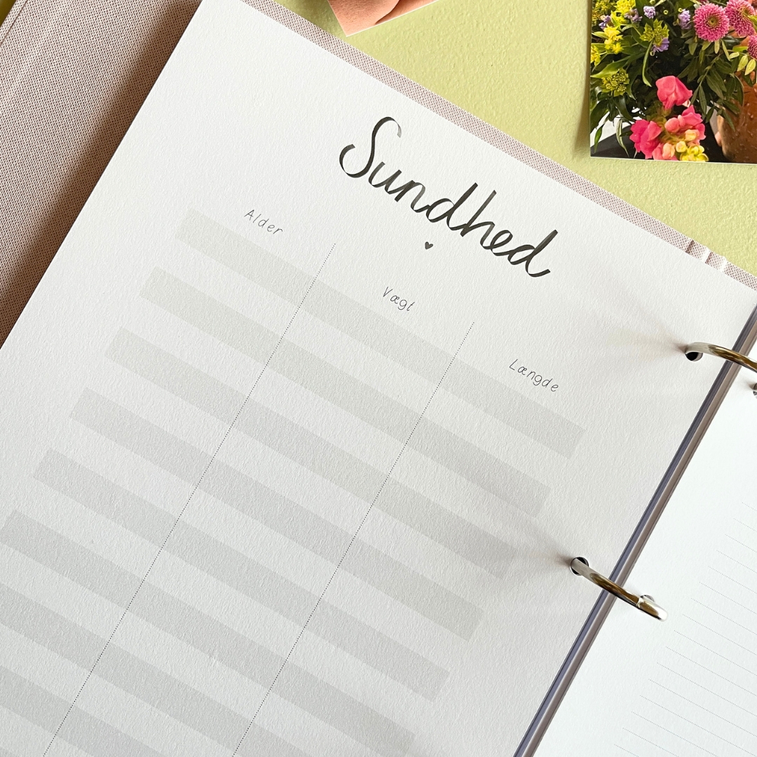 barnets bog (rosa m. hjerter limited edition)