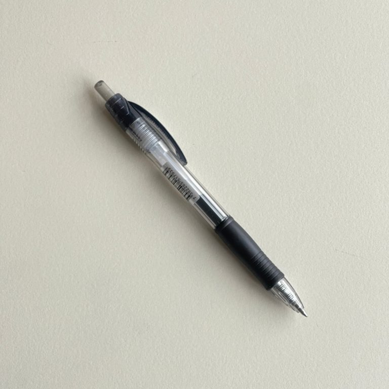 gelpen 0,7 mm sort